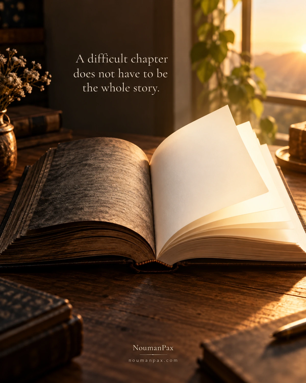 A difficult chapter does not have to be the whole story.