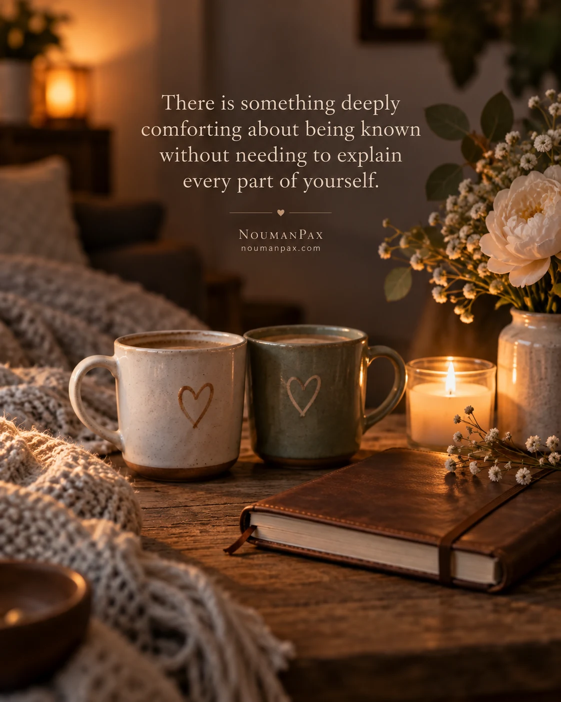There is something deeply comforting about being known without needing to explain every part of yourself.