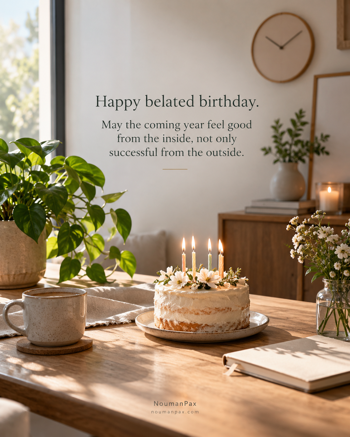 Meaningful Belated Birthday Messages — Quote