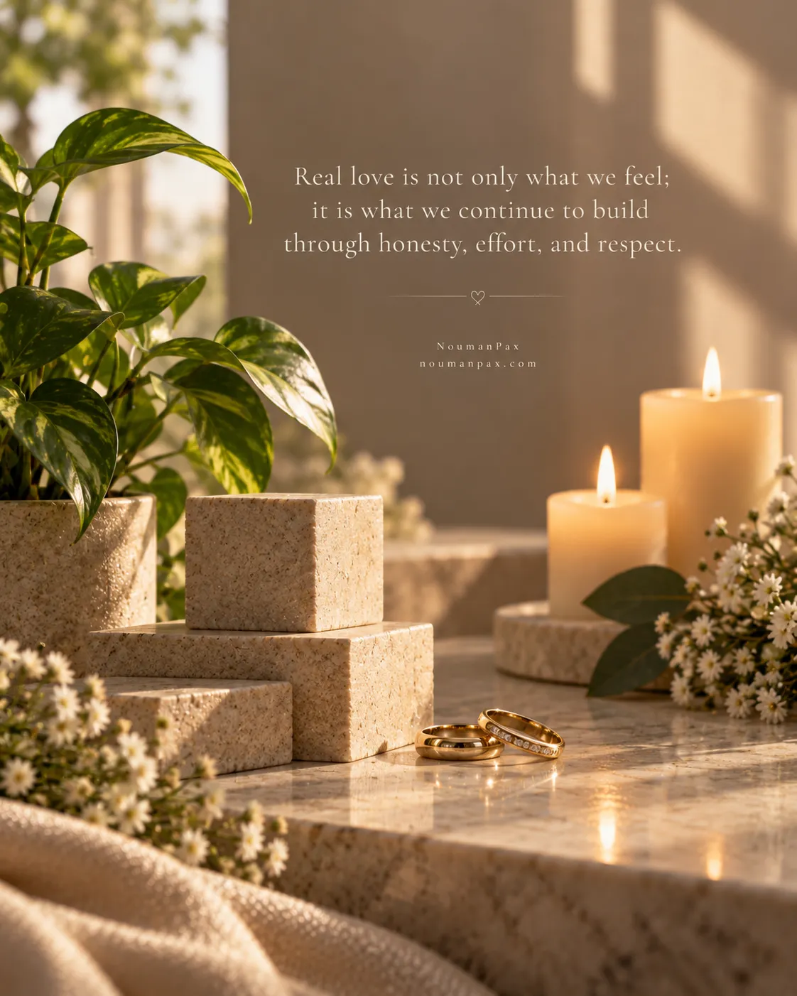 Real love is not only what we feel; it is what we continue to build through honesty, effort, and respect.
