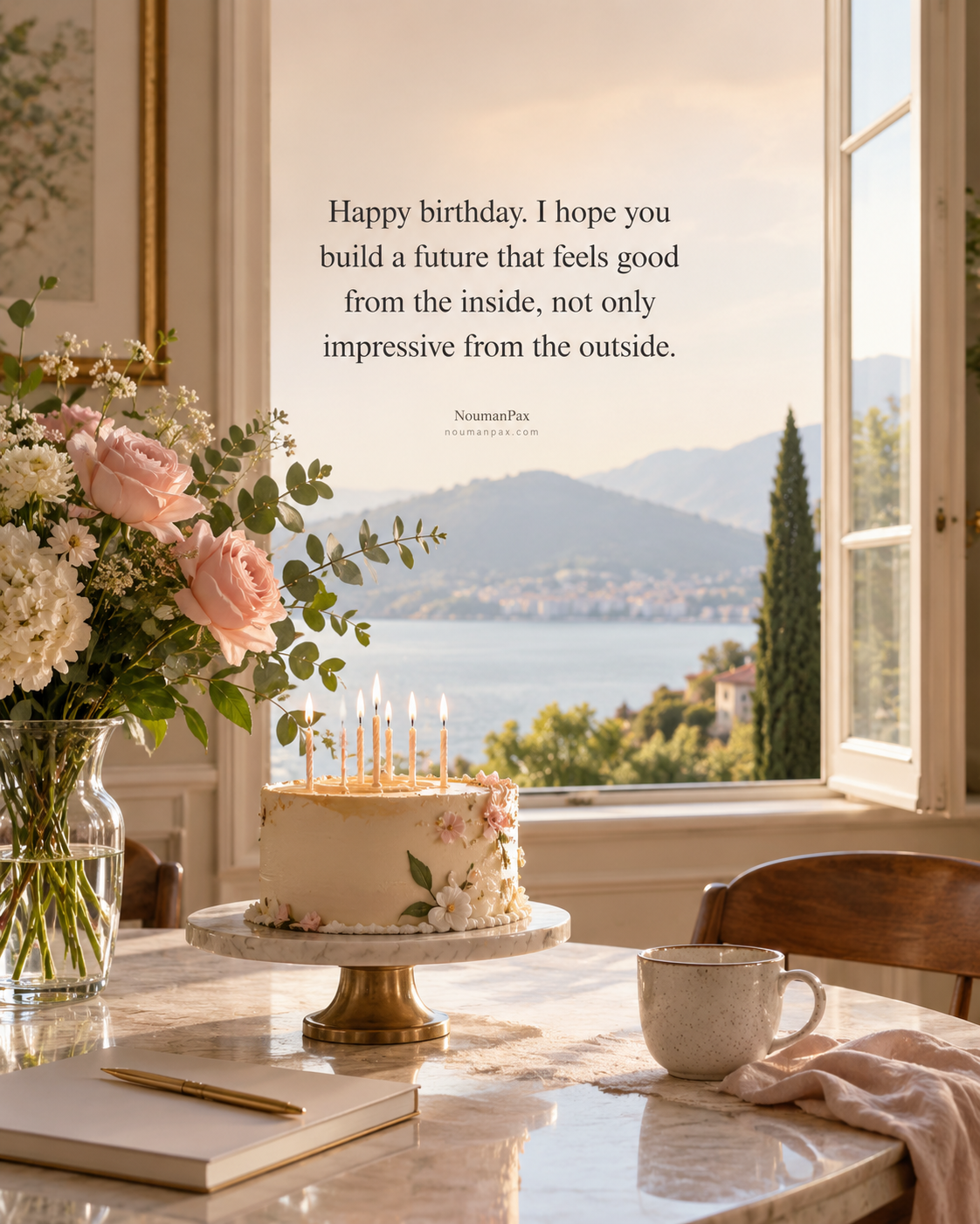 Meaningful Birthday Messages for Girlfriend — Inner fulfillment