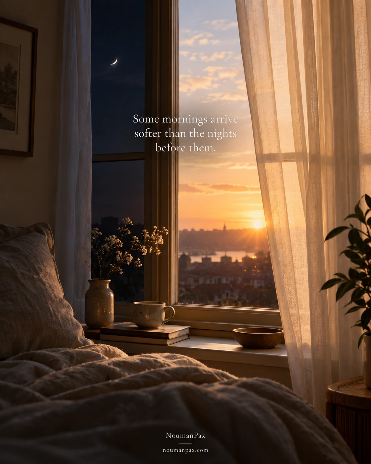 Some mornings arrive softer than the nights before them.