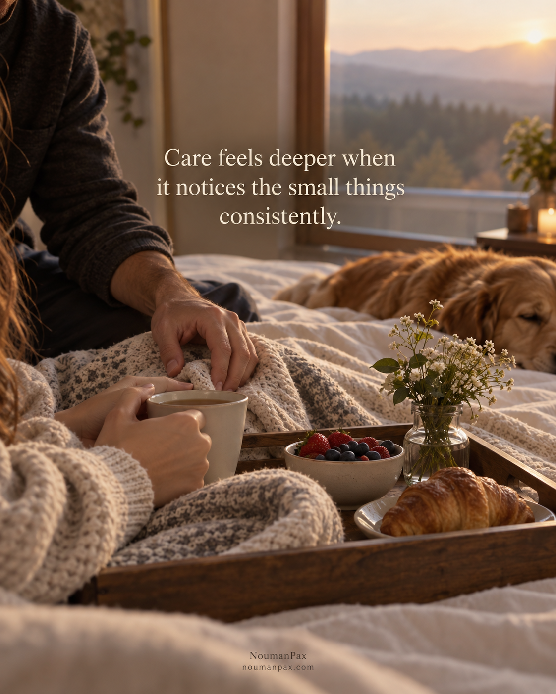 Relationship quote — care notices small things