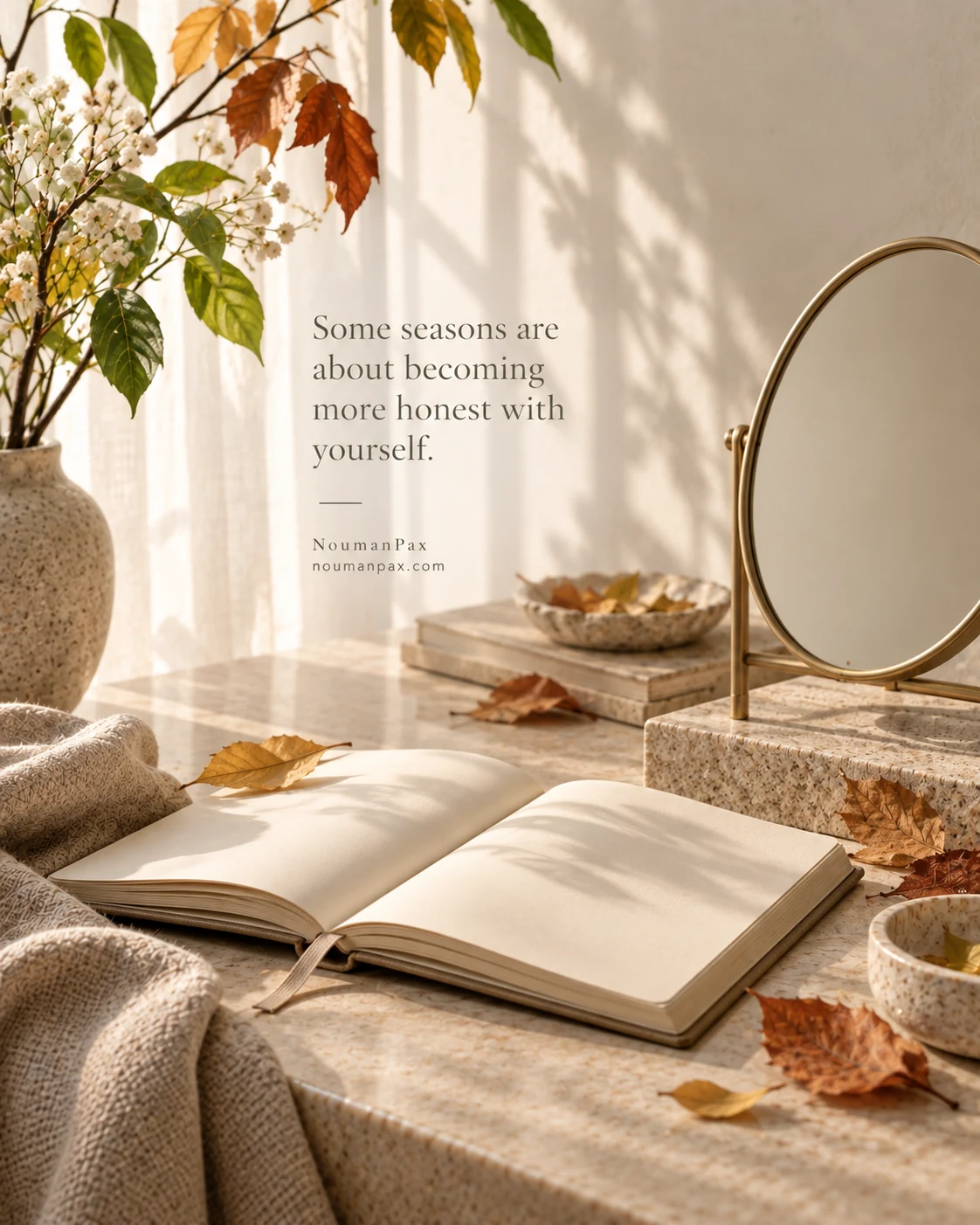 Some seasons are about becoming more honest with yourself.
