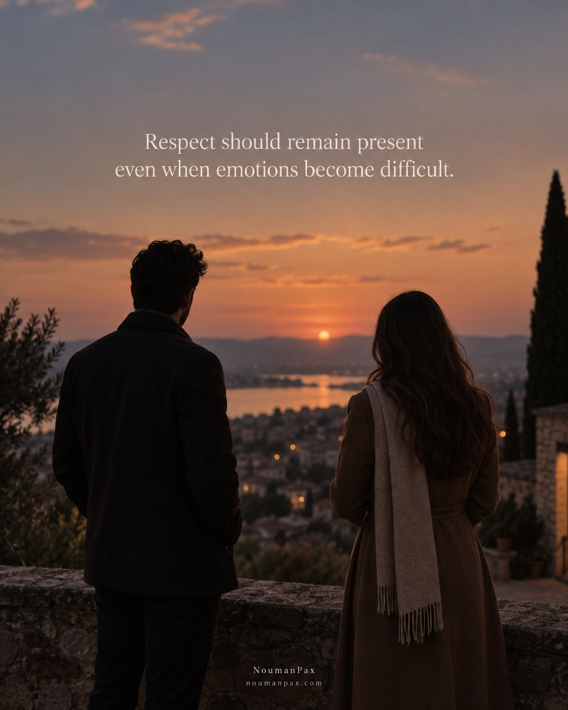 Relationship quote — respect during difficult emotions