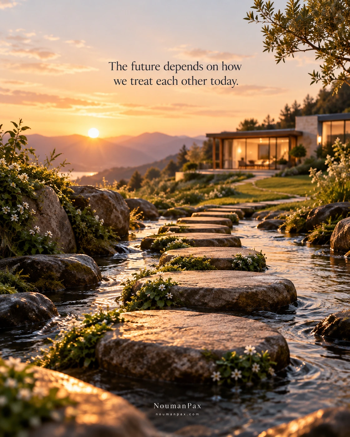 The future depends on how we treat each other today.
