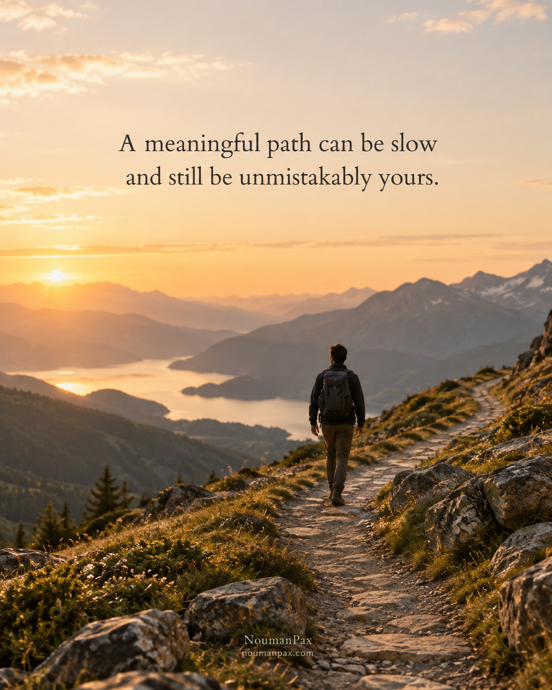 Meaningful path unmistakably yours
