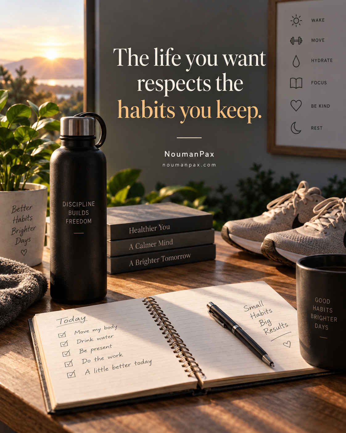 Life you want respects your habits