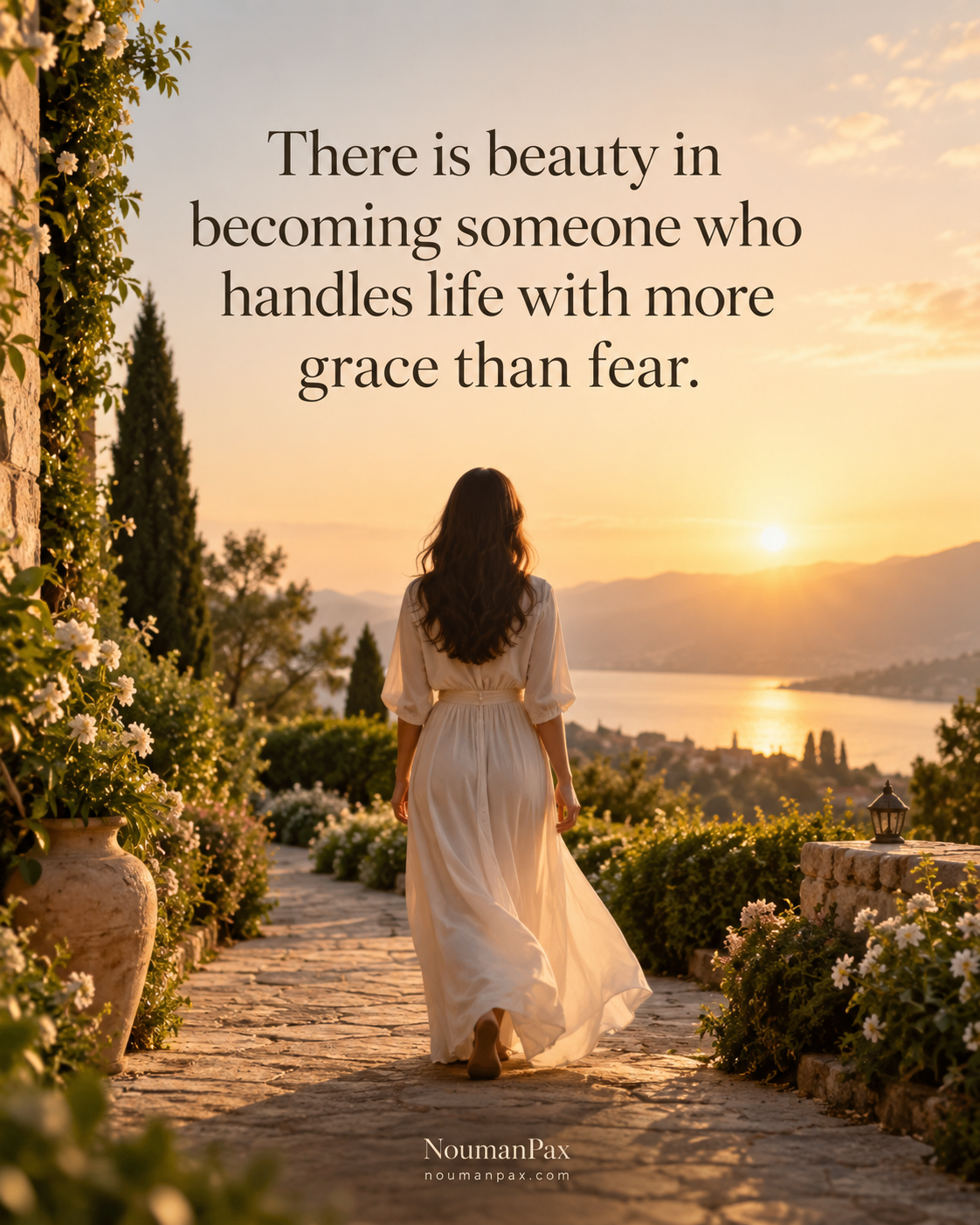 Positive quote — grace more than fear