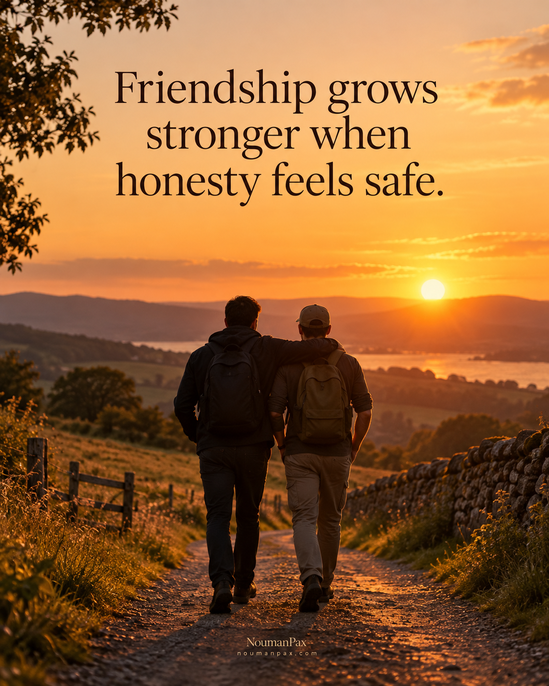 Friendship grows with honesty