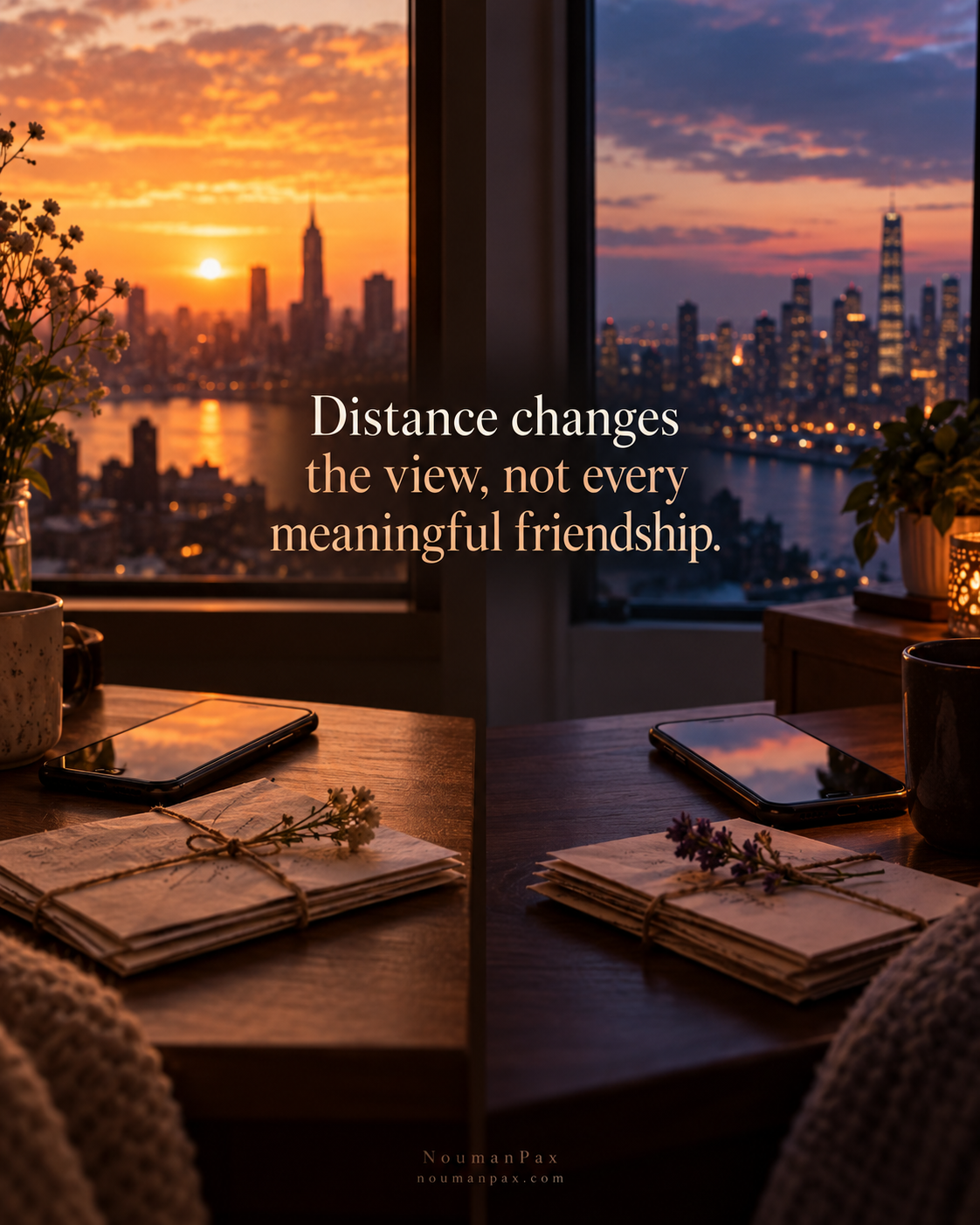 Distance meaningful friendship