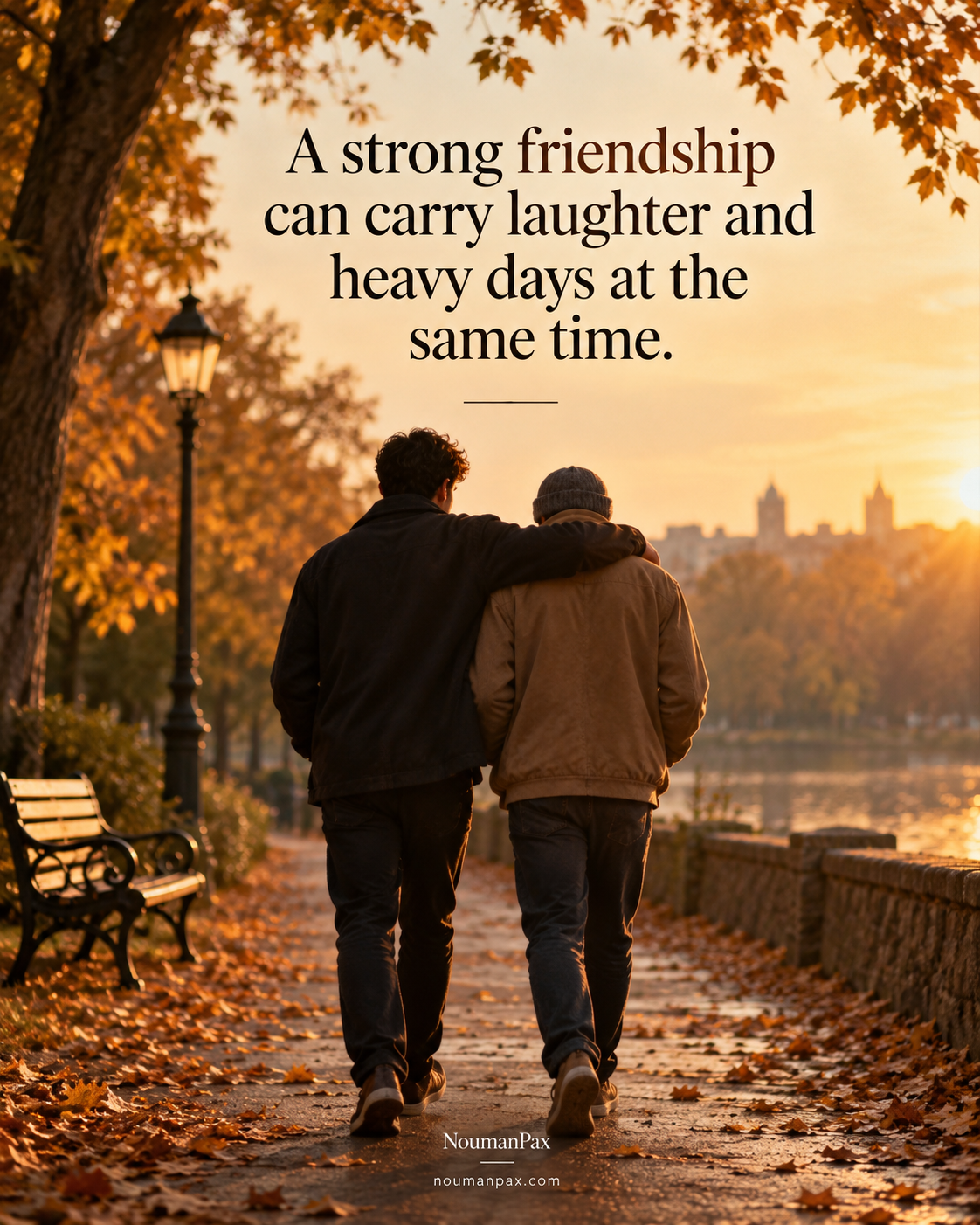 Strong friendship heavy days