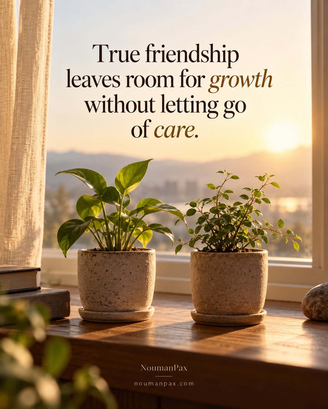 True friendship room for growth