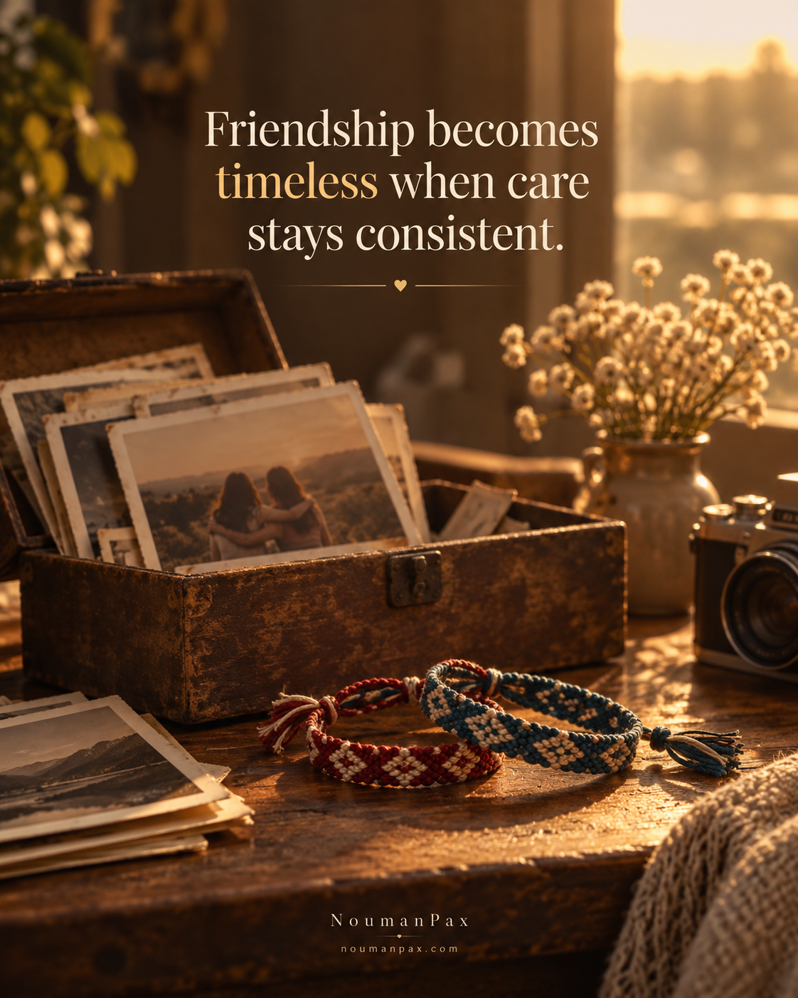 Friendship care stays consistent