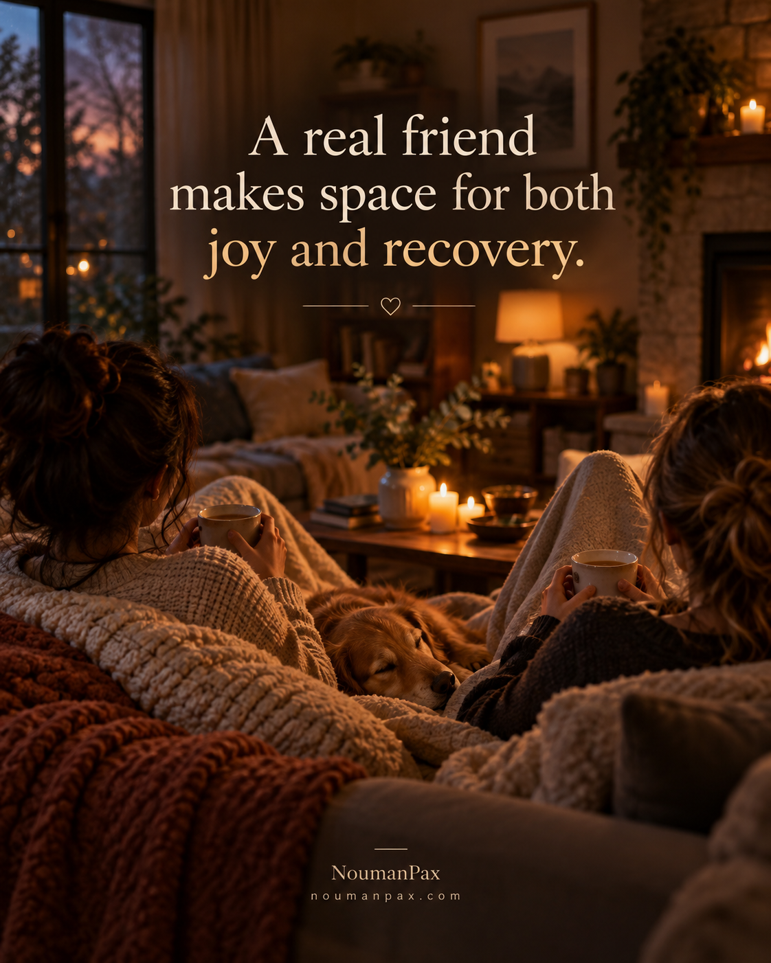 Real friend joy and recovery