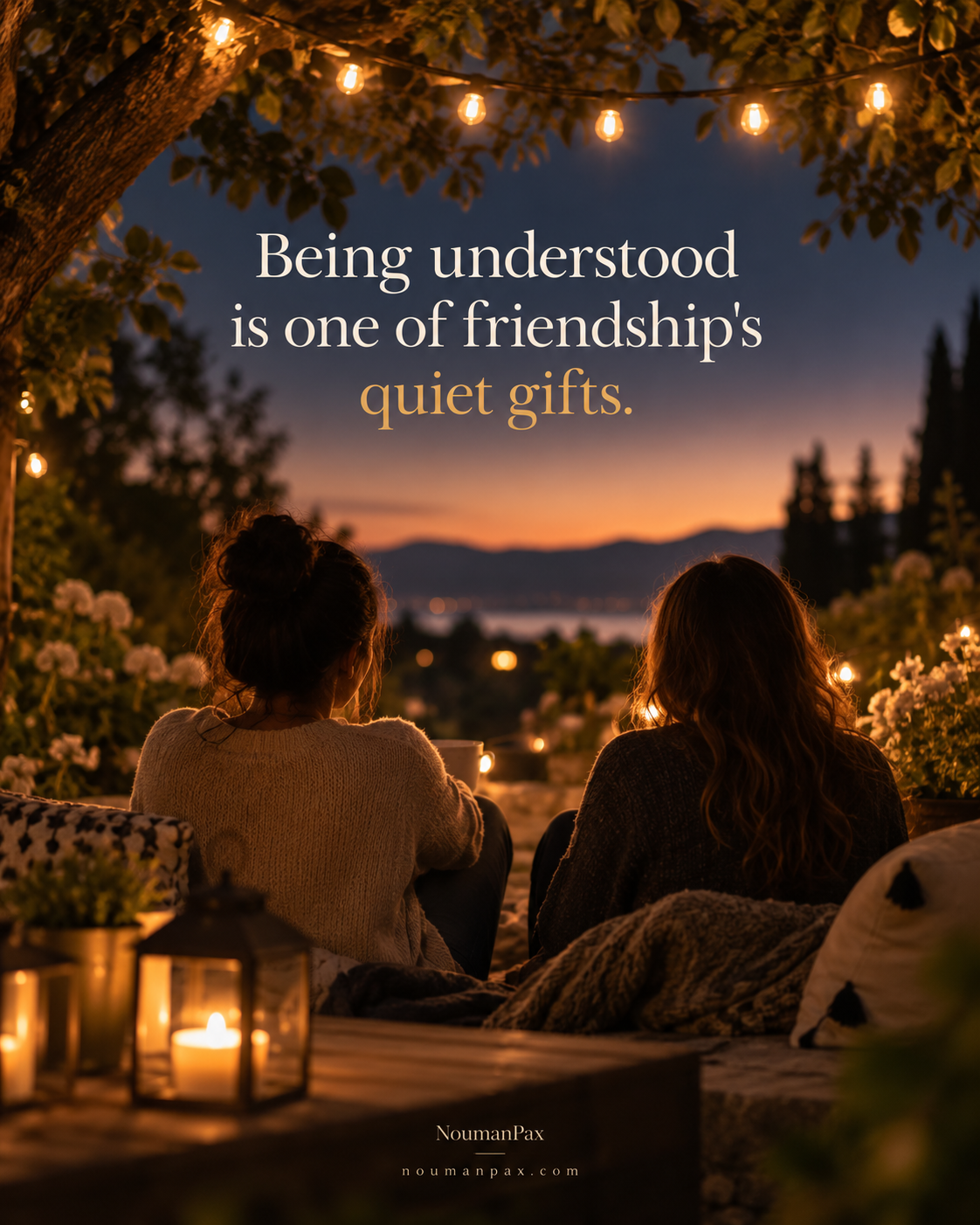 Being understood quiet gift