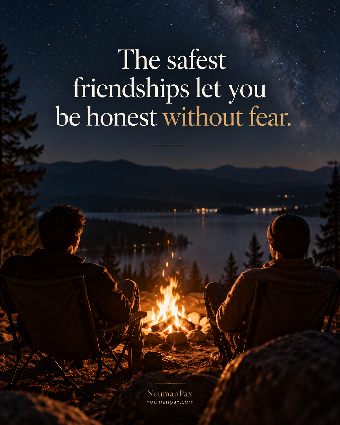 Safest friendships honest without fear