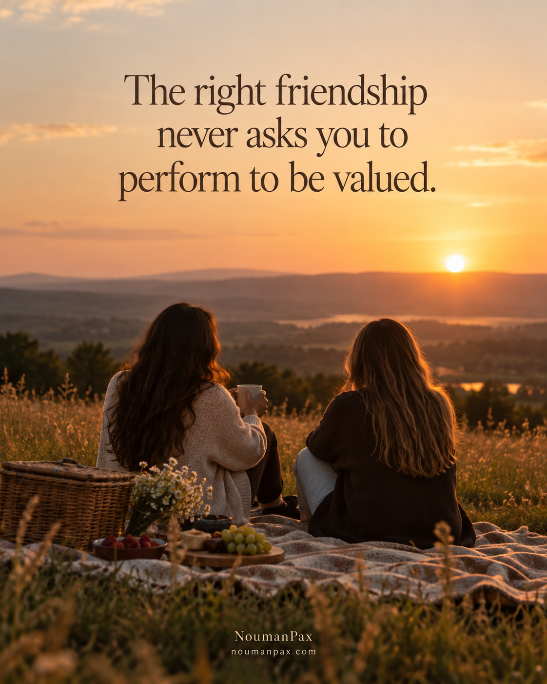 Right friendship no performance