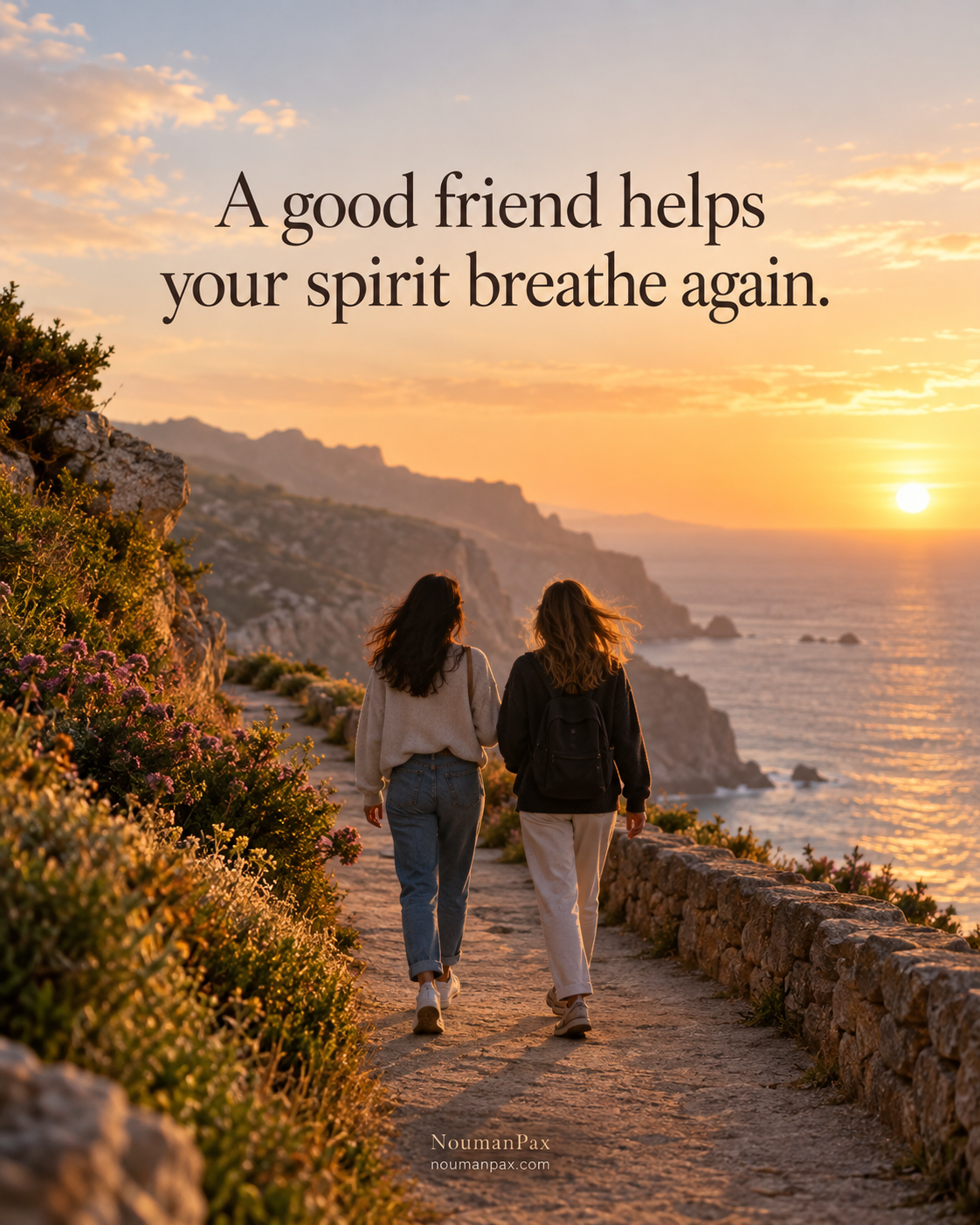Good friend spirit breathe again