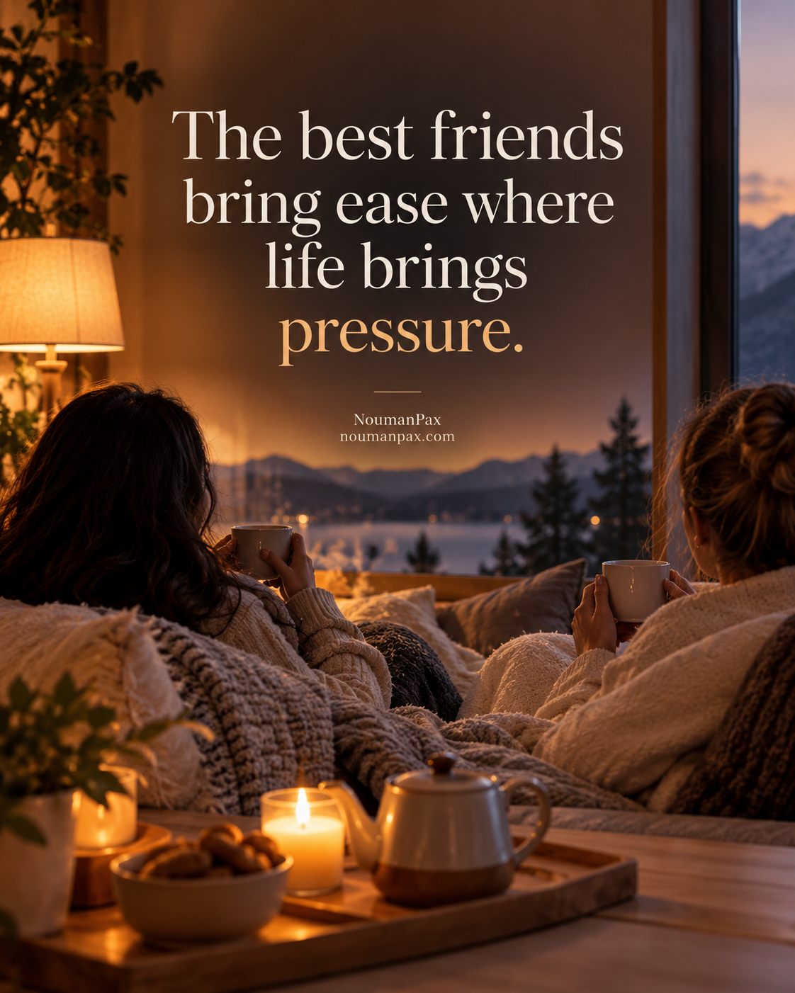 Best friends bring ease