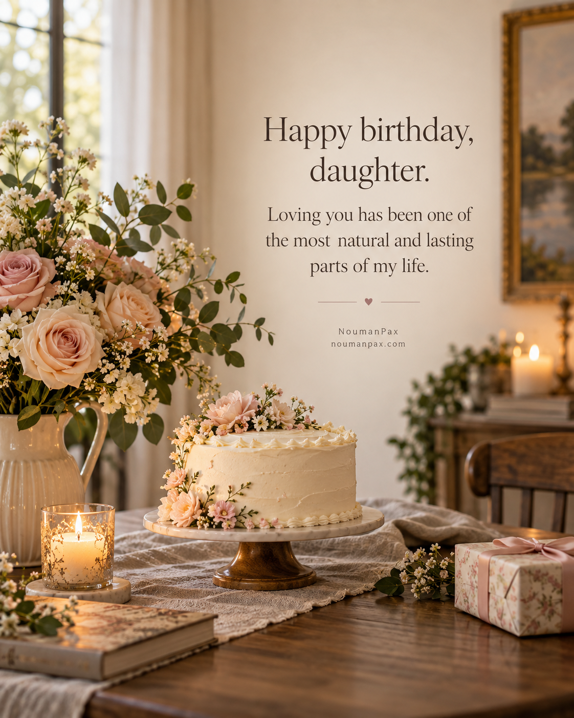 Loving Birthday Wishes for Daughter — Quote