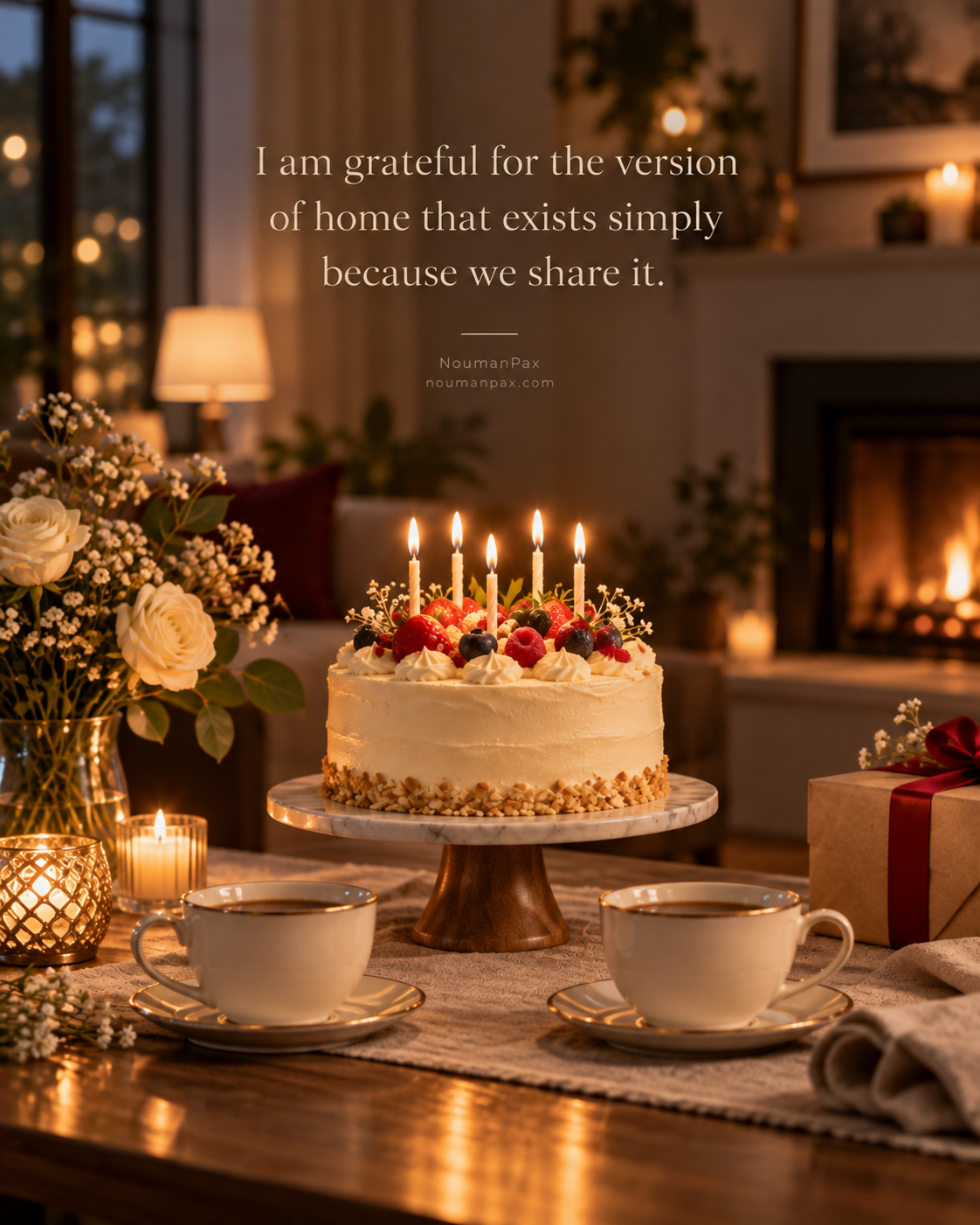 I am grateful for the version of home that exists simply because we share it.