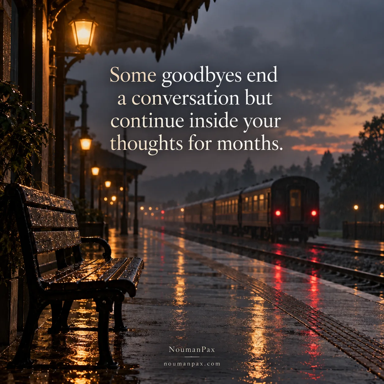 Sad quotes deep goodbye thoughts