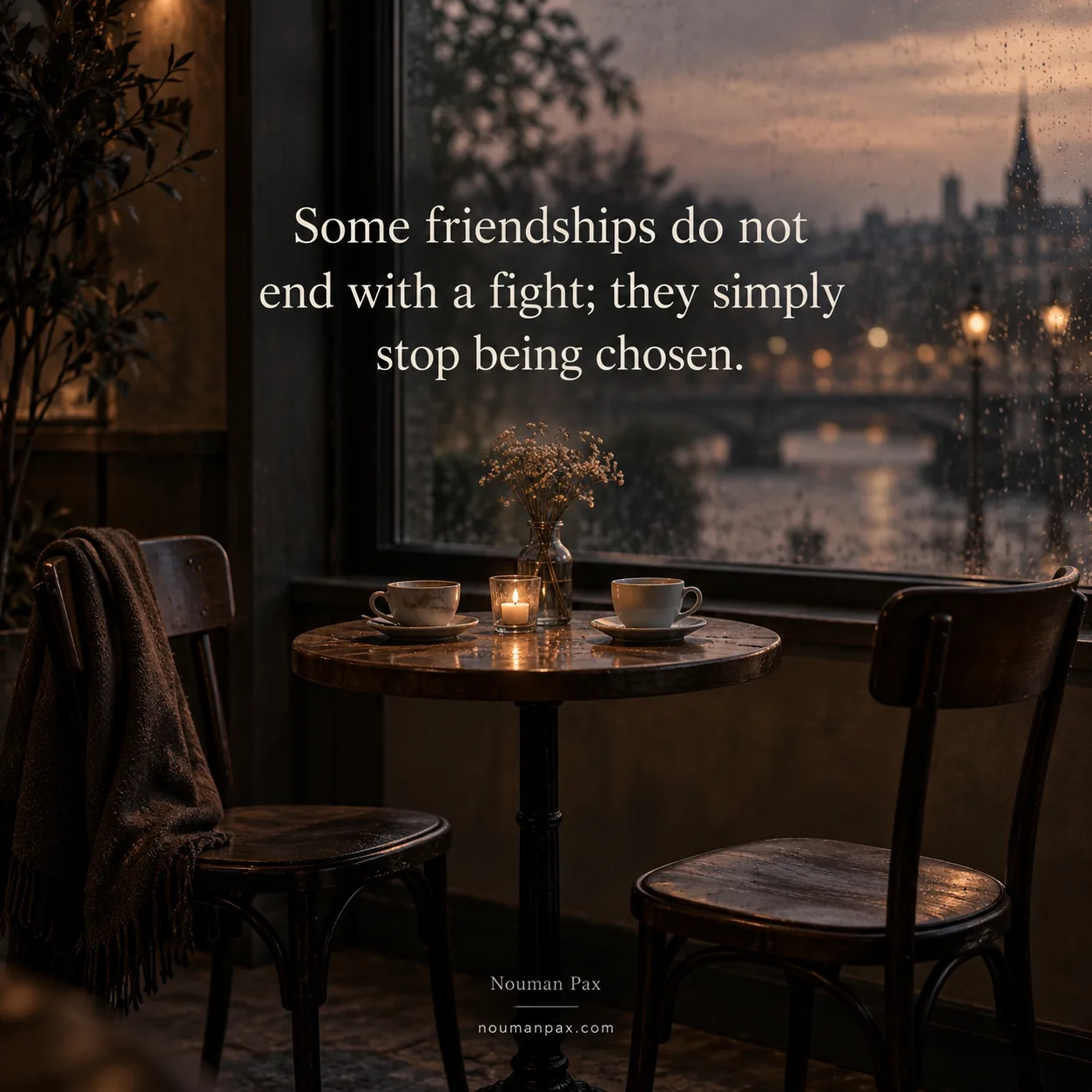 Sad quotes friendship stop being chosen