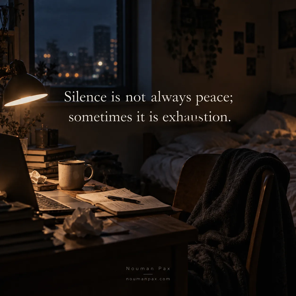 Sad quotes silent pain exhaustion