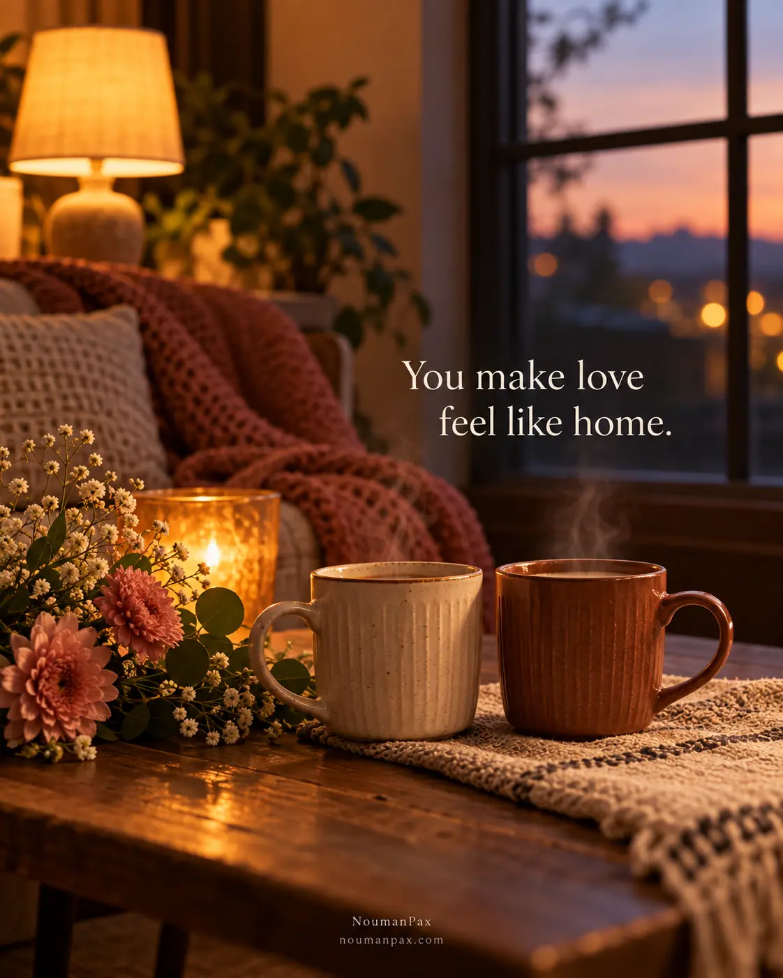 You make love feel like home.